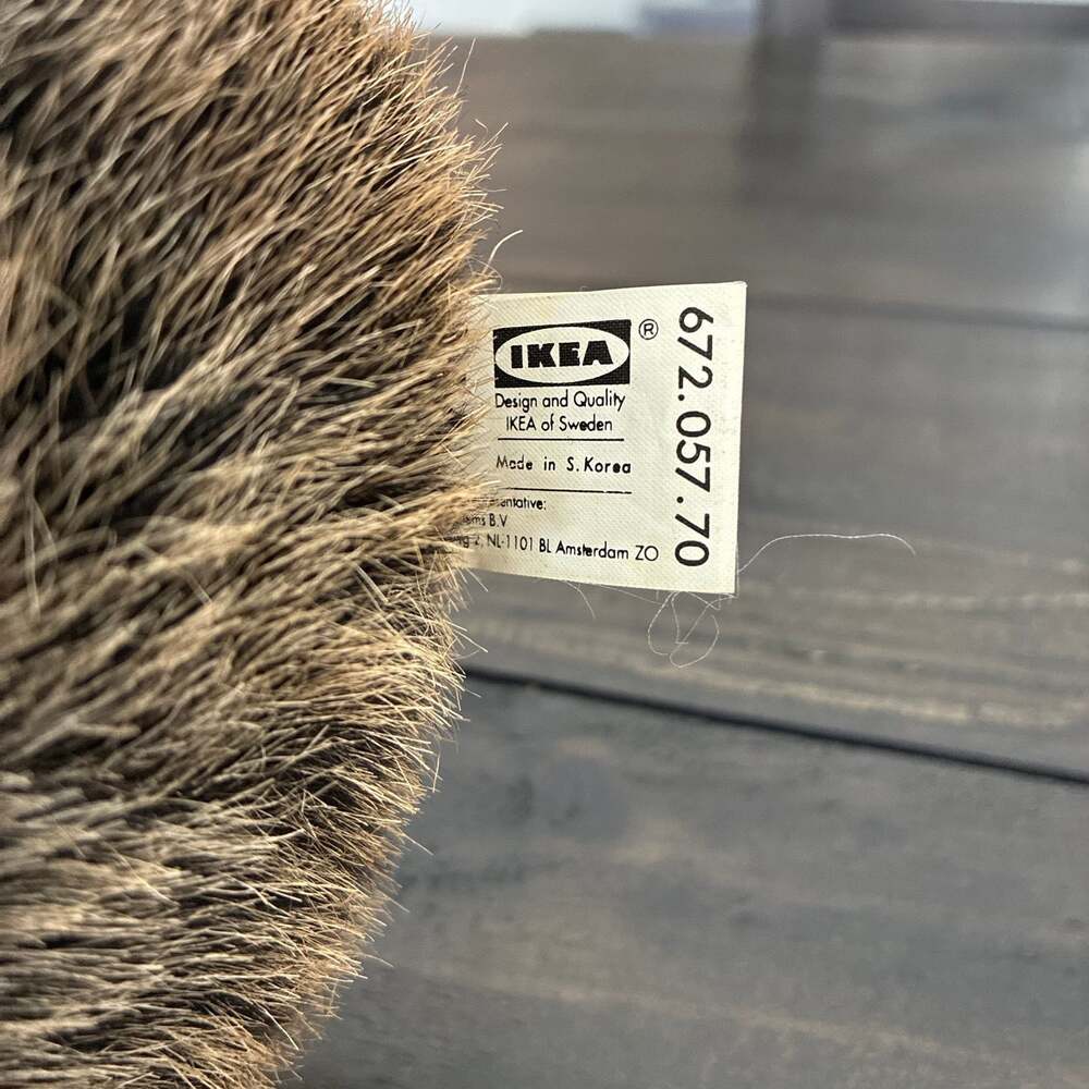 Vintage IKEA Hedgehog Plush Stuffed Animal Forest Friend - Picture 2 of 6